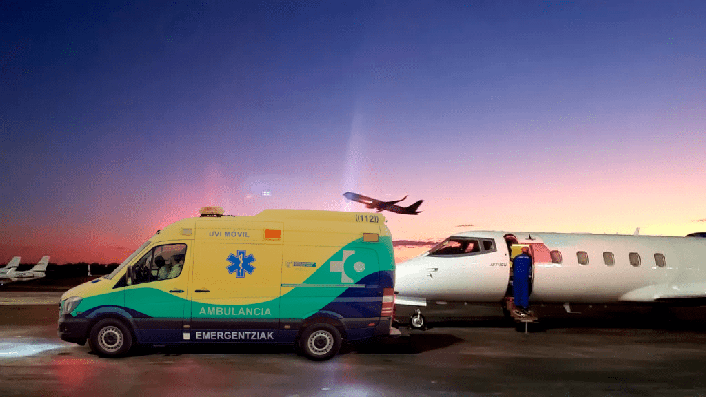 Emergencias médicas en el aire: Cómo Hondarribia responde con rapidez y precisión
