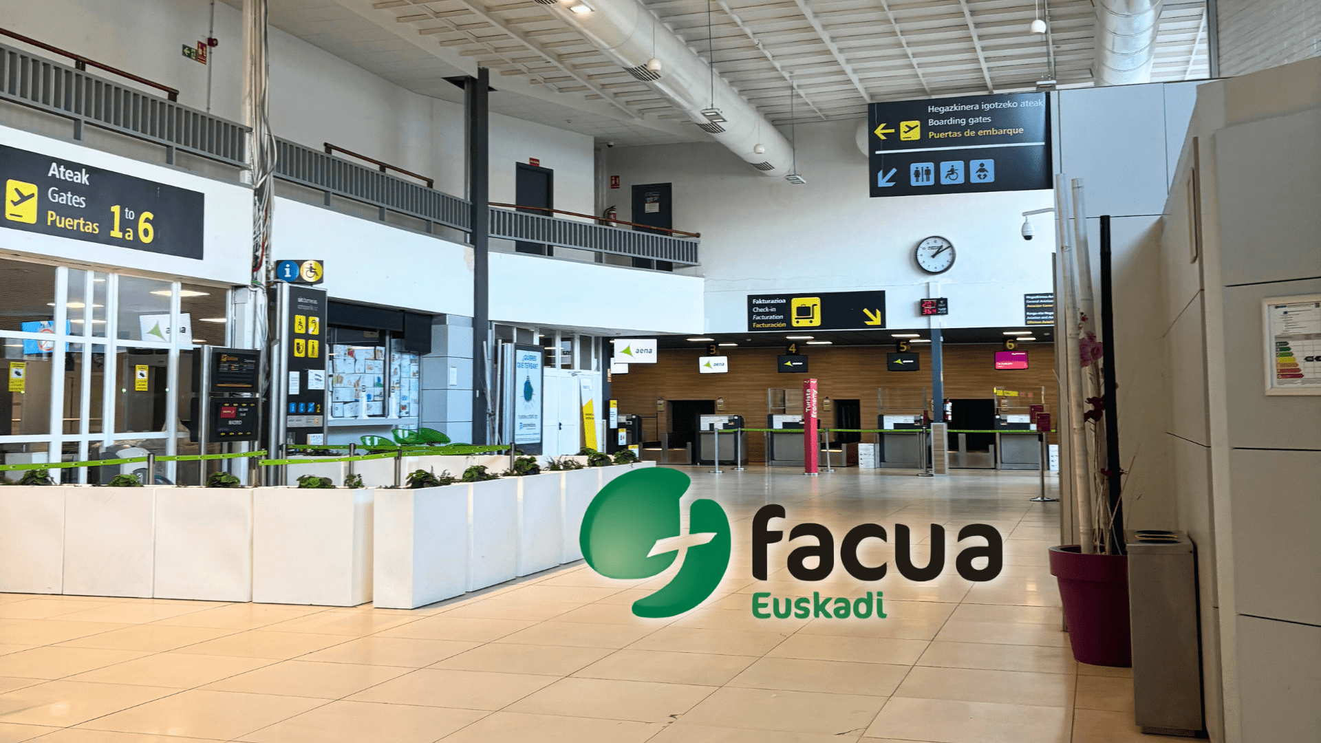 Aena, señalada por la saturación de servicios en el Aeropuerto de San Sebastián